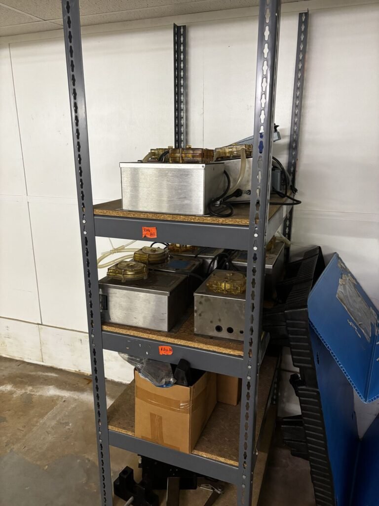 Lot of Peristaltic Pump Units — Stainless Enclosures, Polysulfone Pump Heads