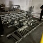 SSI Schäfer Powered Roller Conveyor System — Zone Sections, Transfers, Gearmotors and Stands — view 2