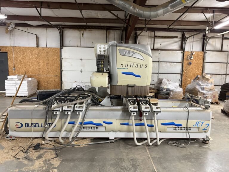 Busellato Jet 2 nuHaus CNC Point-to-Point Boring and Routing Machining Center