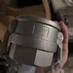 316 Stainless Cam & Groove Couplings — 3 in. Type D, PT Coupling — view 1