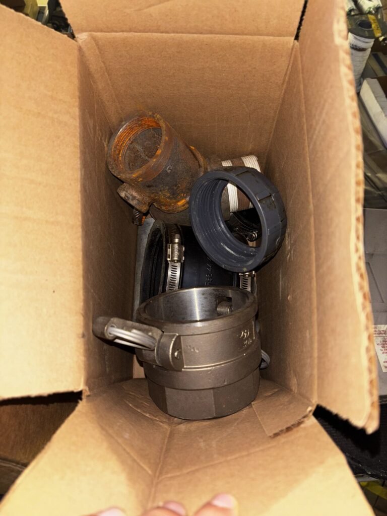 Assorted Plumbing Fittings — Mixed Carton Lot