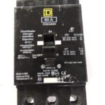 Square D EDB34060 Circuit Breaker — 60A, 3-Pole, 480Y/277V, Bolt-On — view 1