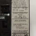 Cutler-Hammer CC3225 Circuit Breaker — 225A, 3-Pole, 240V, Type CC — view 2