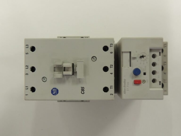 Allen-Bradley 100-C85 Contactor with 193-EEGE E1 Plus Overload Relay — 85A, 3-Pole, 600V