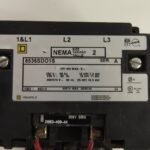 Square D 8536SDO1S NEMA Size 2 Magnetic Motor Starter — 3-Pole, 25 HP @ 480V — view 2