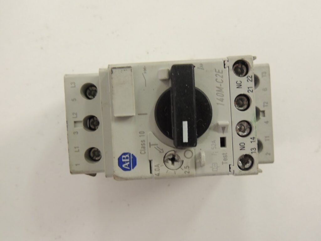 Allen-Bradley 140M-C2E-B40 Motor Protection Circuit Breaker — 4.0A, 3-Pole
