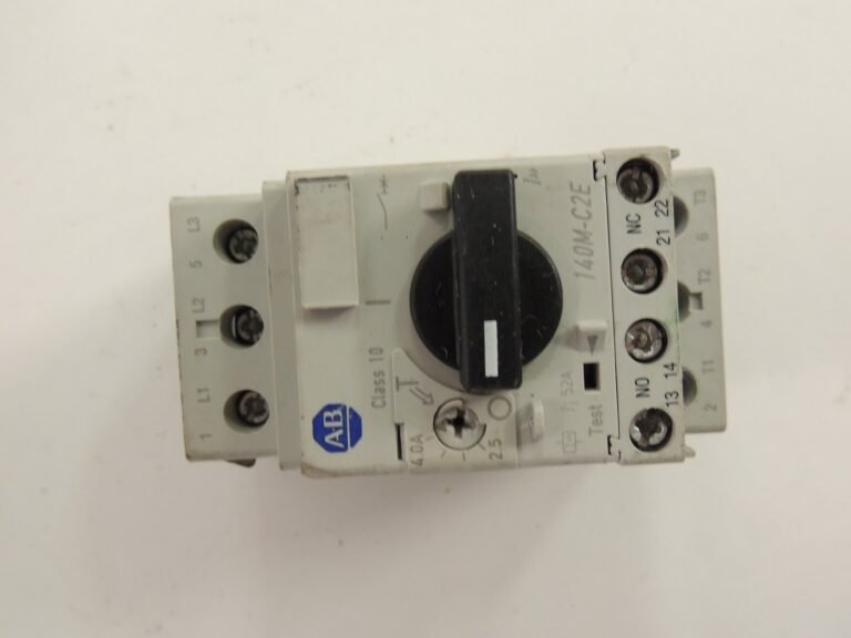 Allen-Bradley 140M-C2E-B40 Motor Protection Circuit Breaker — 4.0A, 3-Pole
